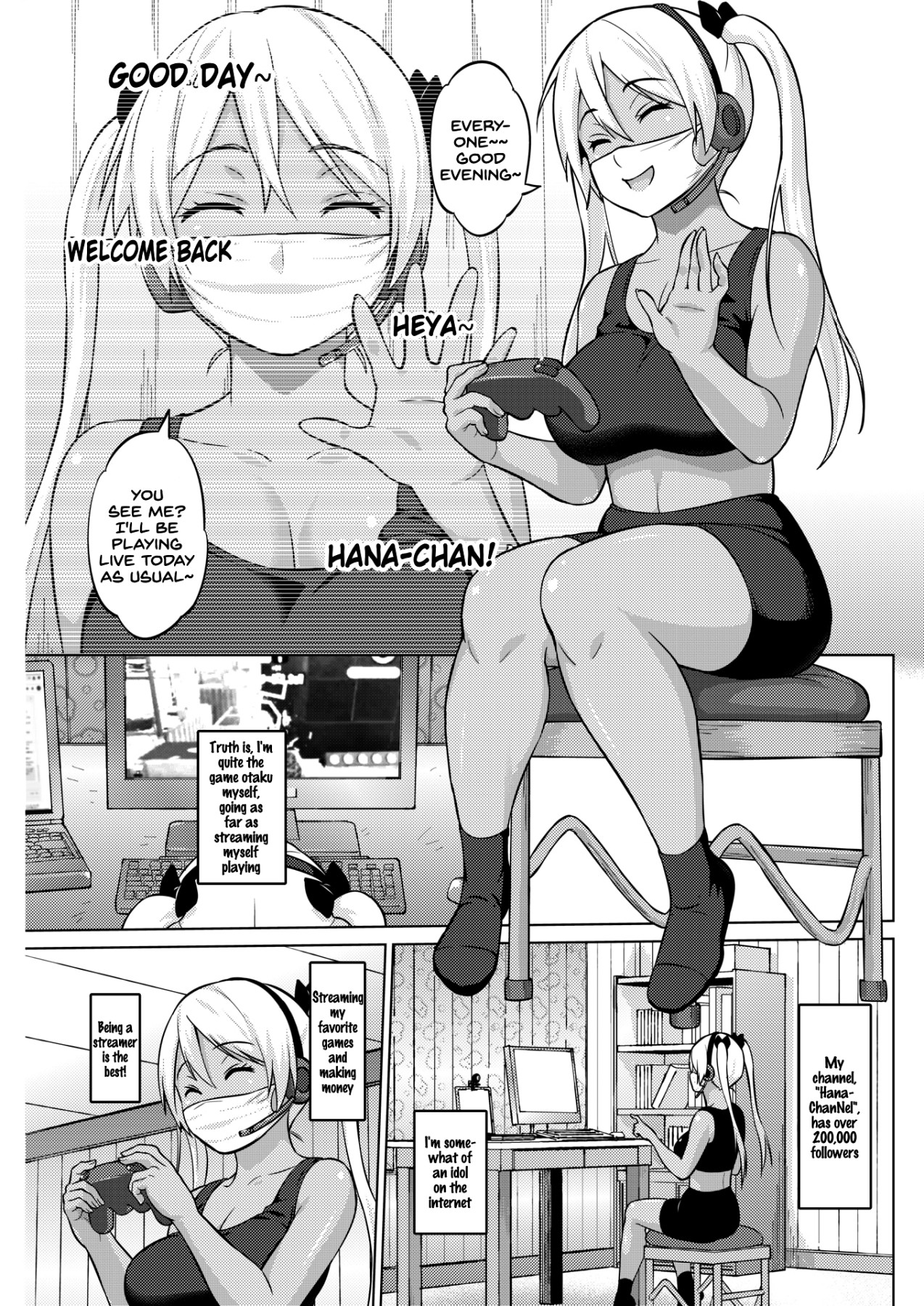 Hentai Manga Comic-Hana-Channel Ch.1-4-Read-5